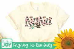 Gigi, Mama, Nana, Mimi leopard print names sublimation, png Product Image 4