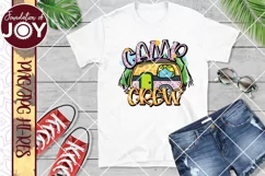 Camping quotes sublimation, Camper png, Camp Crew Product Image 2
