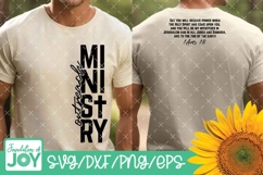 Outreach Ministry svg, Bible Verse svg, Church Ministry Product Image 1