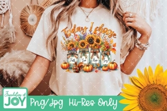 Today I chooses Faith Hope Love png, Christian Fall dtf Product Image 3
