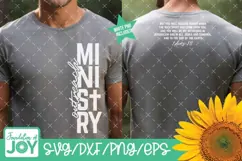 Outreach Ministry svg, Bible Verse svg, Church Ministry Product Image 2