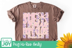She Holds Hope Close png, christian sublimation, Romans 15 Product Image 2
