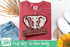 Alabama Football png, Football season, Glitter Elephant Product Image 4