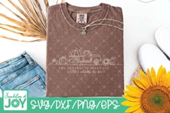 Harvest is plentiful svg, Christian fall png Product Image 4