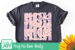 She Holds Hope Close png, christian sublimation, Romans 15 Product Image 5