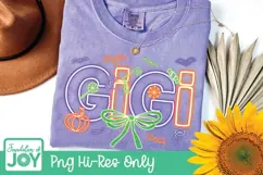 Neon Halloween MaMa, Family Halloween, Halloween Names Product Image 4