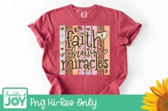 Faith Brews Miracles Coffee PNG, Christian mom png Product Image 4