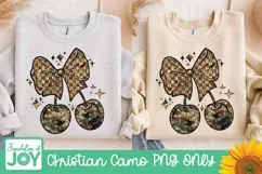 Camo Christian png, Camouflage png, Religious quotes dtf Product Image 5