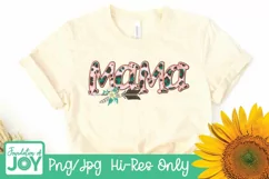 Gigi, Mama, Nana, Mimi leopard print names sublimation, png Product Image 3