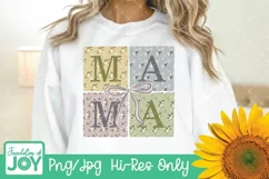 Floral Mama png, Coquette Bow, Mother's Day png Product Image 3