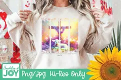Behold, the lamb of God png, Christian Easter dtf Product Image 4