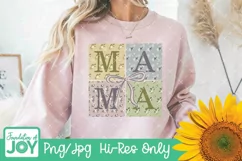 Floral Mama png, Coquette Bow, Mother's Day png Product Image 4