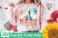 It is well with my soul png, Christian Church dtf Product Image 4