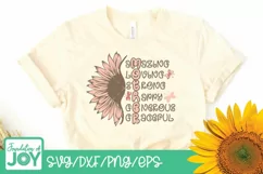 Mothers Day anagram, Mom svg, Mommy, Mama, Sunflower svg Product Image 2