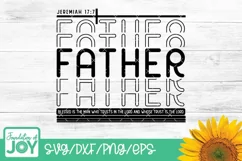 Father's Day svg, Dad svg, Bible Verse svg, Faith Svg Product Image 1