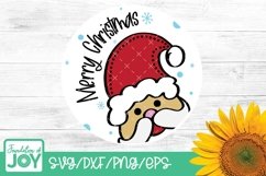 Merry Christmas Door sign, Santa svg, Santa Clause svg Product Image 1