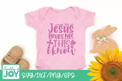 Jesus Loves me svg, Hearts Svg, Bible verse svg, Christian Product Image 3