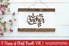 Name of Christ ornaments svg, Ornaments svg, Christmas Product Image 3