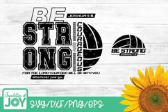 Christian Sports svg, Volleyball svg, Bible Verse svg Product Image 1