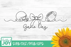 Game Day svg, American Football png Product Image 1