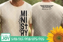 Greeters Ministry svg, Bible Verse svg, Church Ministry Product Image 1