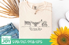 She Love Jesus and America too svg, Patriotic PNG Product Image 2
