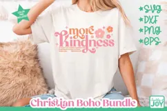 Choose Kindness svg, Hallelujah png, Christian Boho Product Image 2
