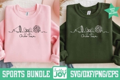 Sports Line Art Bundle, Continuous line art Product Image 7