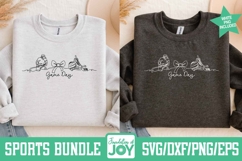 Sports Line Art Bundle, Continuous line art Product Image 10