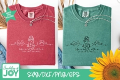 Life is Better with a Cocker Spaniel svg, continuous line Product Image 2