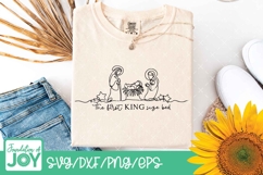 The First King sized bed svg, Continuous Line png, Nativity Product Image 2