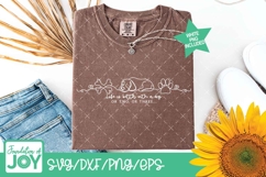 Life is better with a dog svg, Continuous Line art png Product Image 3