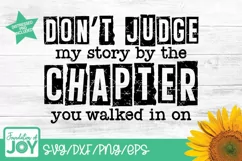 Christian quote svg, My story, Don't Judge Product Image 2