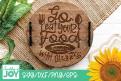 Kitchen Bible Verses, Taste and see, Bread of life svg Product Image 10
