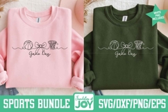 Sports Line Art Bundle, Continuous line art Product Image 3