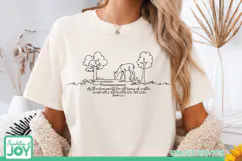 Psalm 42:1 Deer PNG | As the Deer Pants for Water Product Image 2