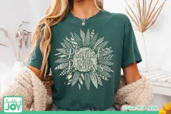 Faith Sunflower Shirt Design, Boho Patterns, Vintage Product Image 3