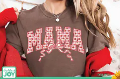 Christmas Mama PNG, Merry Mama Candy Cane Product Image 5