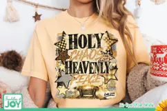 Holy Chaos Heavenly Peace PNG, Christian Christmas Png Product Image 5