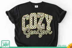 Cozy Season png, Camo Hunter png, Checkered Season Product Image 3