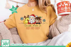 Christmas SVG Four Designs, 4 Cute Santa Christmas Designs Product Image 6