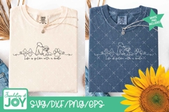 Life is golden with a doodle svg, Goldendoodle png Product Image 3