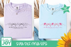 Let all that you do be done in love svg, continuous line art Product Image 4