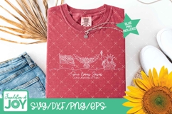She Love Jesus and America too svg, Patriotic PNG Product Image 4