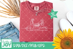 The First King sized bed svg, Continuous Line png, Nativity Product Image 3