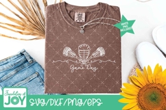 Lacrosse Game Day svg, Continuous line art png Product Image 5