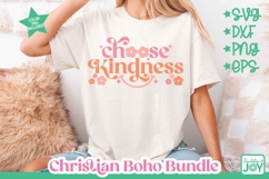 Choose Kindness svg, Hallelujah png, Christian Boho Bundle Product Image 5