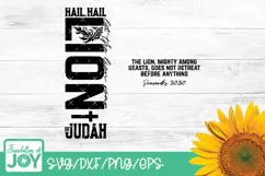 Lion of Judah, Christian Men svg, Christian Apparel Product Image 4