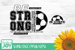 Christian Sports svg, Soccer svg, Bible Verse svg Product Image 1
