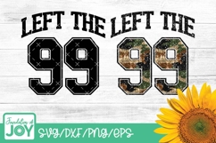 Left the 99 svg, Bible verse png, Christian Camouflage Product Image 5